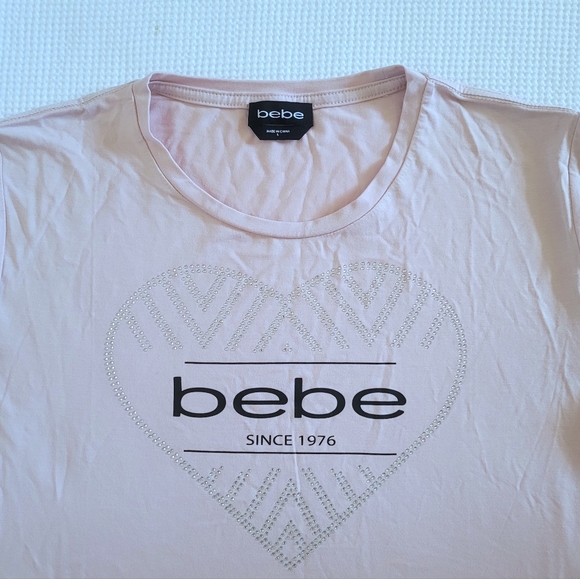 bebe Geometric Rhinestone💎 Heart♥️ Top - NWT - Picture 5 of 14